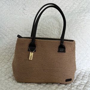 🌻 The Sak Double Handle Crochet Shoulder Bag